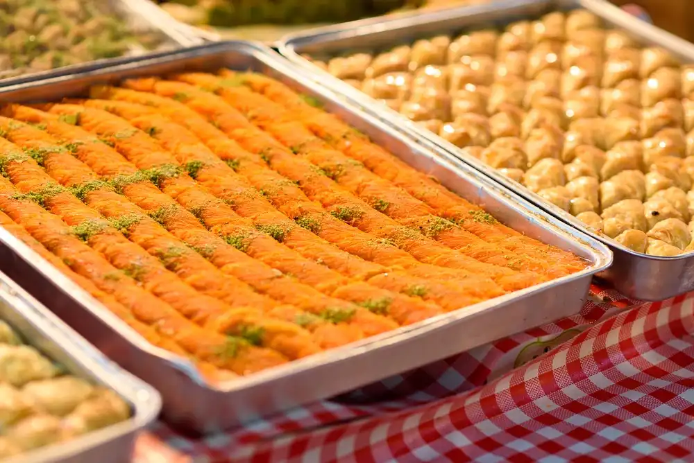 كنافة مبرومة